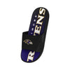 Baltimore Ravens NFL Mens Gradient Wordmark Gel Slide