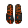 Cleveland Browns NFL Mens Gradient Wordmark Gel Slide