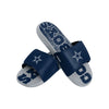 Dallas Cowboys NFL Mens Gradient Wordmark Gel Slide