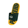 Green Bay Packers NFL Mens Gradient Wordmark Gel Slide