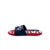 New England Patriots NFL Mens Gradient Wordmark Gel Slide