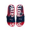 New England Patriots NFL Mens Gradient Wordmark Gel Slide