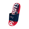 New England Patriots NFL Mens Gradient Wordmark Gel Slide