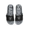 Las Vegas Raiders NFL Mens Gradient Wordmark Gel Slide