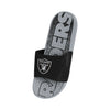 Las Vegas Raiders NFL Mens Gradient Wordmark Gel Slide