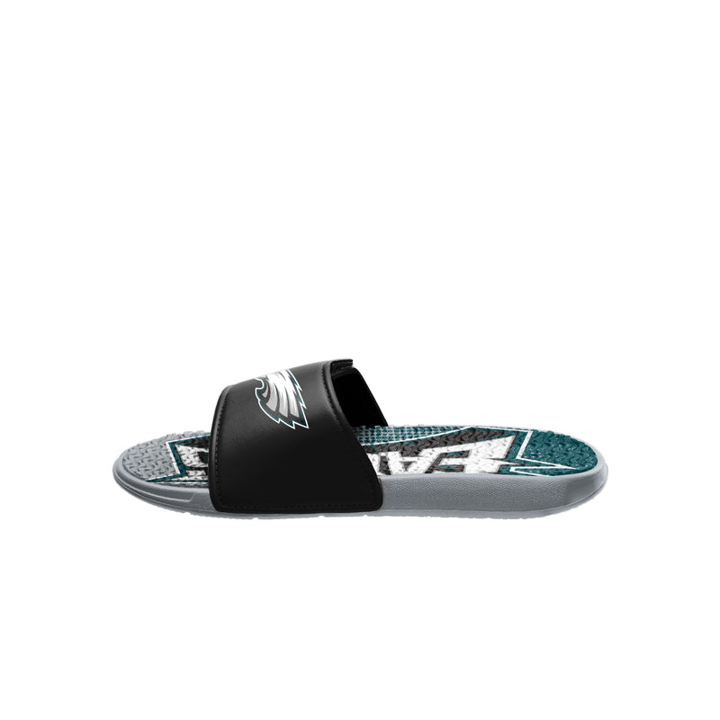 Men's FOCO Philadelphia Eagles Logo Slide Sandals