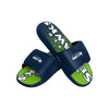 Seattle Seahawks NFL Mens Gradient Wordmark Gel Slide