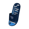 Tennessee Titans NFL Mens Gradient Wordmark Gel Slide