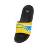 Los Angeles Chargers NFL Mens Striped Big Logo Raised Slide