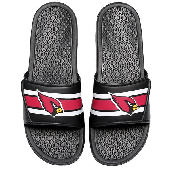 NFL Mens Stripe Legacy Sport Slides - Pick Your Team