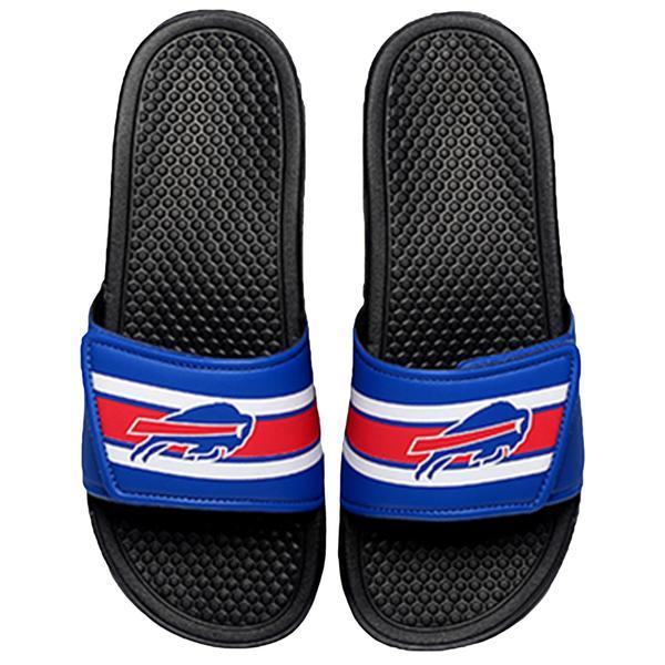 NFL Mens Stripe Legacy Sport Slides - Pick Your Team