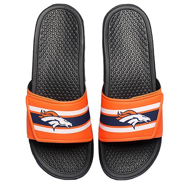 NFL Mens Stripe Legacy Sport Slides - Pick Your Team