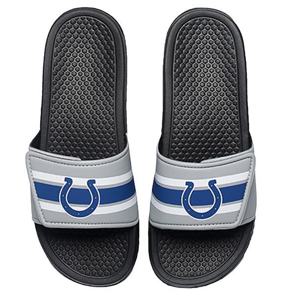 NFL Mens Stripe Legacy Sport Slides - Pick Your Team