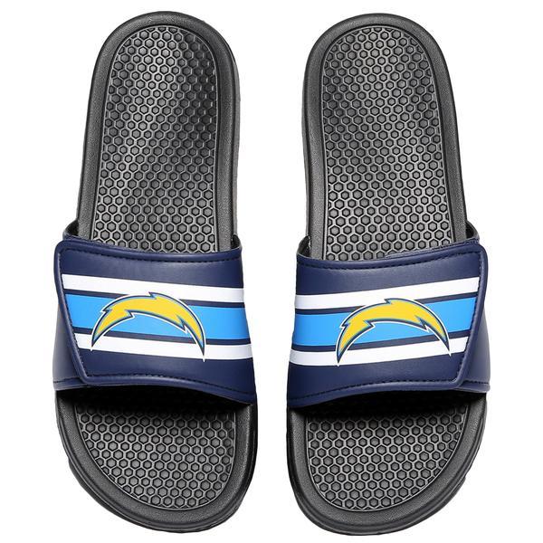 NFL Mens Stripe Legacy Sport Slides - Pick Your Team