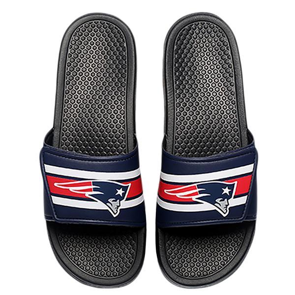 NFL Mens Stripe Legacy Sport Slides - Pick Your Team