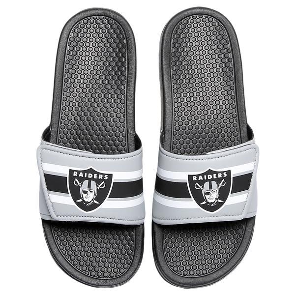 NFL Mens Stripe Legacy Sport Slides - Pick Your Team