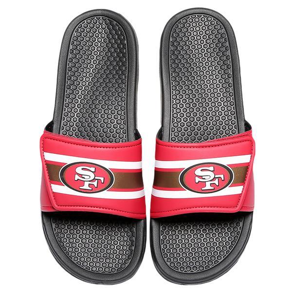 NFL Mens Stripe Legacy Sport Slides - Pick Your Team