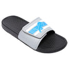 Detroit Lions NFL Mens Stripe Legacy Sport Slides