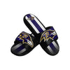 Baltimore Ravens NFL Mens Team Stripe Gel Slide