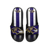 Baltimore Ravens NFL Mens Team Stripe Gel Slide