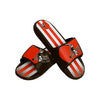 Cleveland Browns NFL Mens Team Stripe Gel Slide