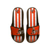 Cleveland Browns NFL Mens Team Stripe Gel Slide