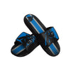 Carolina Panthers NFL Mens Team Stripe Gel Slide