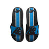 Carolina Panthers NFL Mens Team Stripe Gel Slide