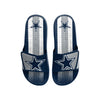 Dallas Cowboys NFL Mens Team Stripe Gel Slide
