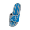 Detroit Lions NFL Mens Team Stripe Gel Slide