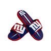 New York Giants NFL Mens Team Stripe Gel Slide