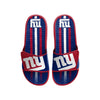 New York Giants NFL Mens Team Stripe Gel Slide