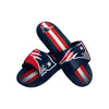 New England Patriots NFL Mens Team Stripe Gel Slide