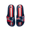 New England Patriots NFL Mens Team Stripe Gel Slide