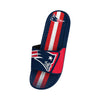 New England Patriots NFL Mens Team Stripe Gel Slide