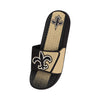 New Orleans Saints NFL Mens Team Stripe Gel Slide