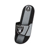 Las Vegas Raiders NFL Mens Team Stripe Gel Slide