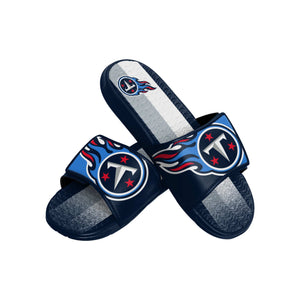 Tennessee Titans NFL Mens Team Stripe Gel Slide