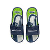 Seattle Seahawks NFL Mens Wordmark Gel Slides