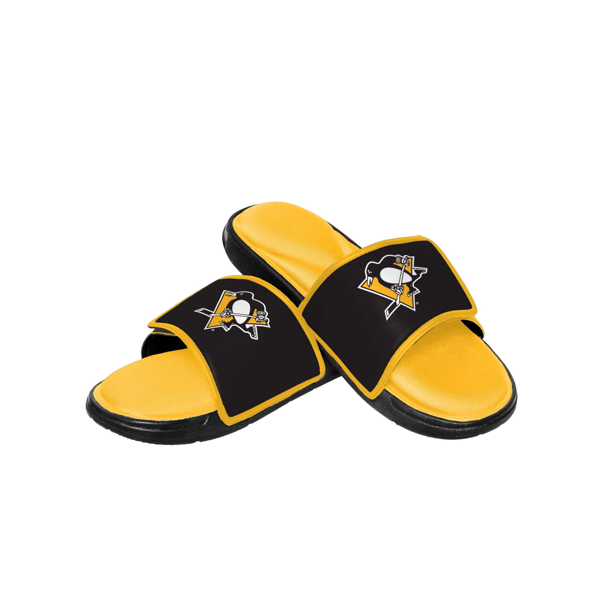 FOCO Pittsburgh Steelers NFL Mens Foam Sport Slide - L