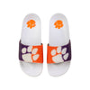 Clemson Tigers NCAA Womens Big Logo Shimmer Slide