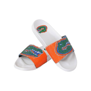 Florida Gators NCAA Womens Big Logo Shimmer Slide