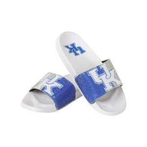 Kentucky Wildcats NCAA Womens Big Logo Shimmer Slide