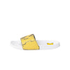 Michigan Wolverines NCAA Womens Big Logo Shimmer Slide