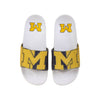 Michigan Wolverines NCAA Womens Big Logo Shimmer Slide