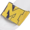 Michigan Wolverines NCAA Womens Big Logo Shimmer Slide