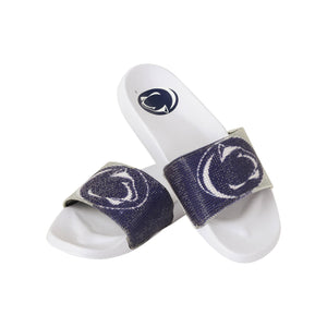 Penn State Nittany Lions NCAA Womens Big Logo Shimmer Slide