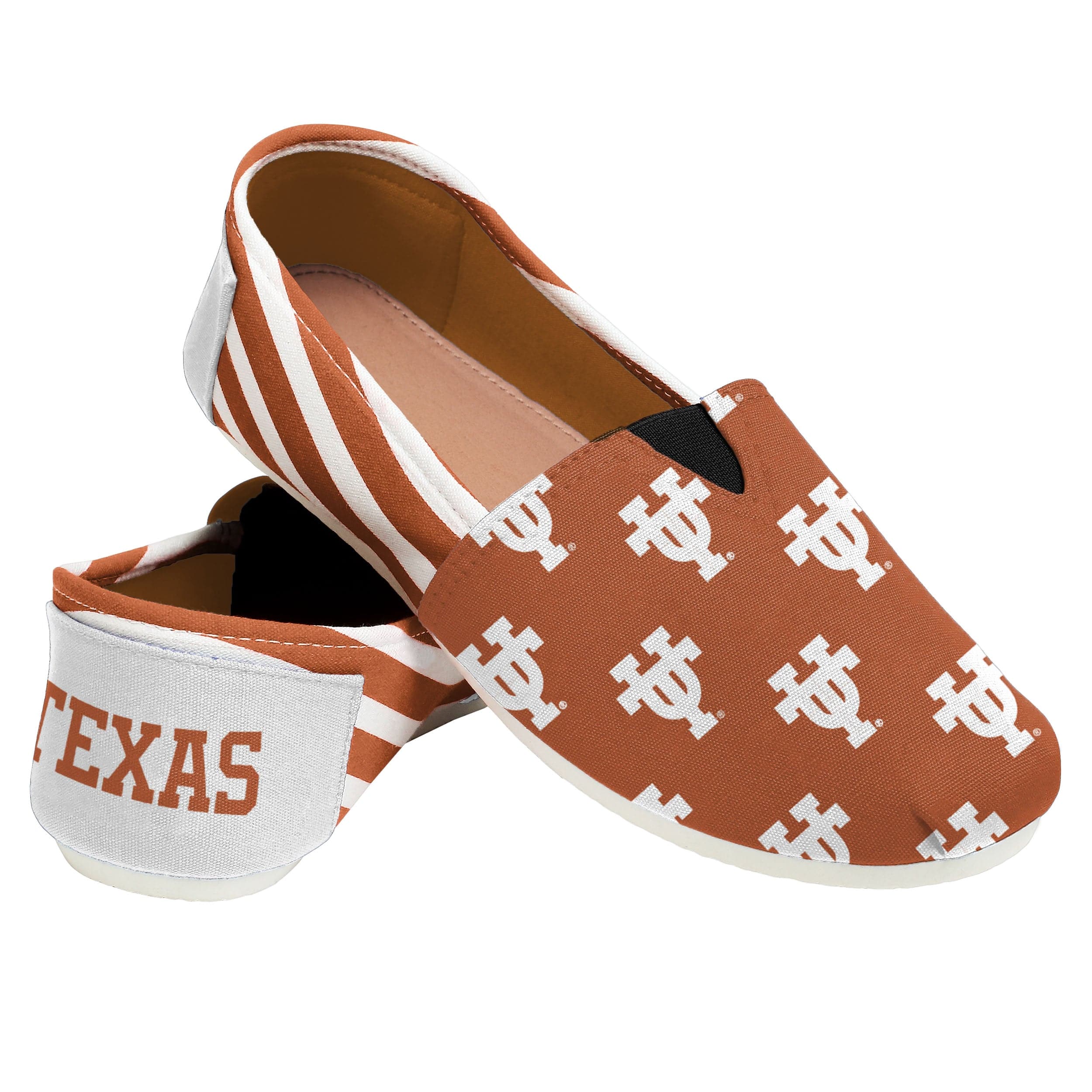 Houston Astros MLB Womens Stripe Canvas Shoes