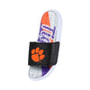 Clemson Tigers NCAA Womens Glitter Gel Slide