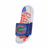 Florida Gators NCAA Womens Glitter Gel Slide